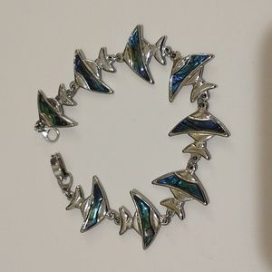 Abalone Inlay Fish Bracelet